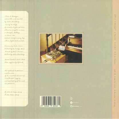 Niklas Paschburg – L'Echo De Bretagne (LP, Niklas Paschburg, 2026) Back Cover