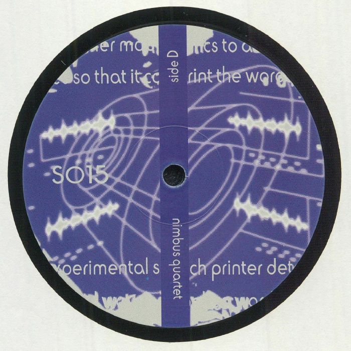 Nimbus Quartet – Fo' On Da Flo' (2x12", Sounds., 2021) Back Cover