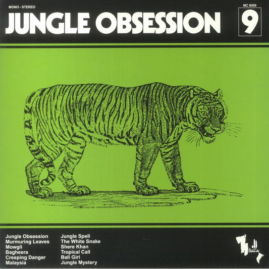 Nino Nardini & Roger Roger – Jungle Obsession (LP, 180g, Farfalla Records, 2021) Front Cover