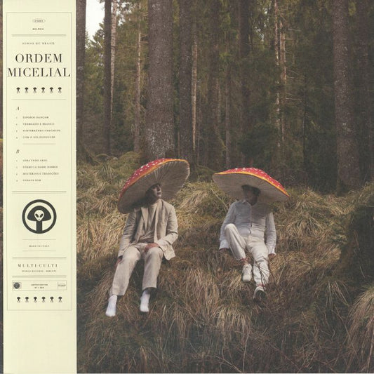 Ninos Du Brasil – Ordem Micelial (LP, Multi Culti, 2026) Front Cover