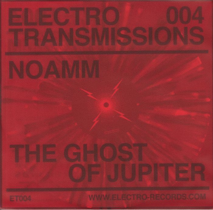 Noamm – The Ghost Of Jupiter (12", Clear With White / Black Splatter, Electro Records, 2020) Front Cover