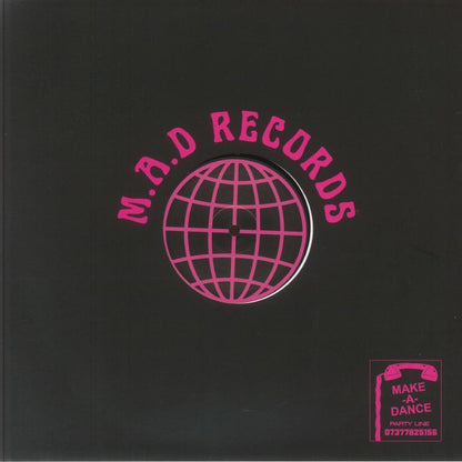 North 90 – Panorama EP (12", M.A.D Records, 2025) Back Cover