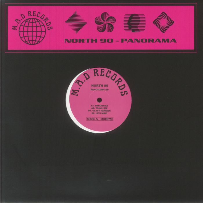 North 90 – Panorama EP (12", M.A.D Records, 2025) Front Cover