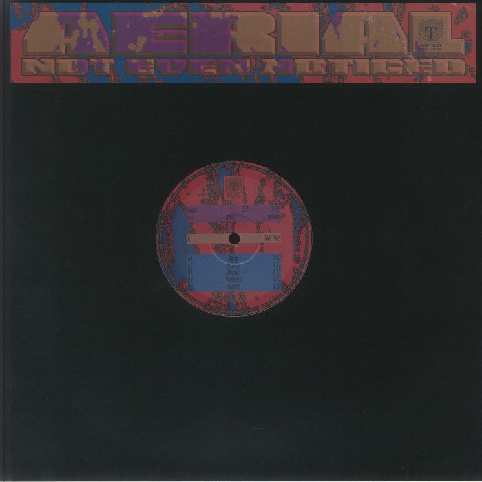not even noticed – Aerial (12", Tartelet Records, 2025) Front Cover