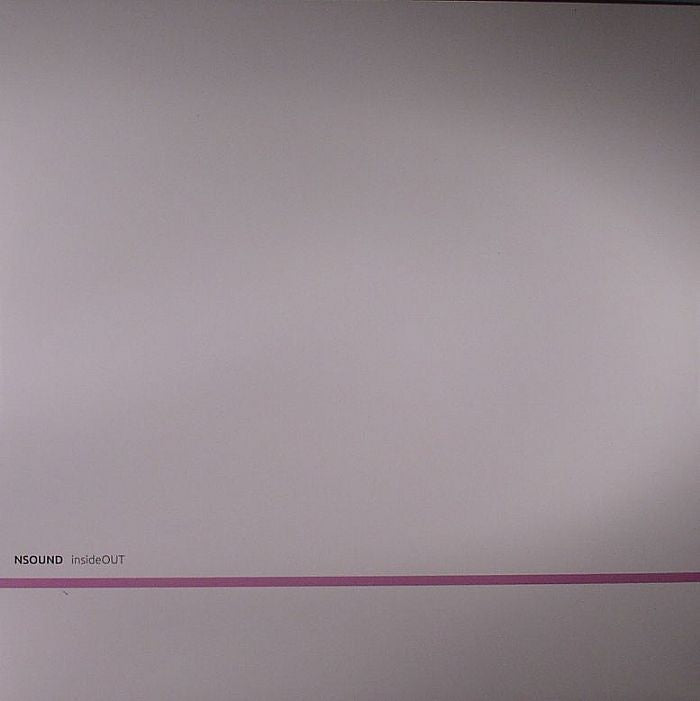 Nsound – insideOUT (12", M_nus, 2013) Front Cover