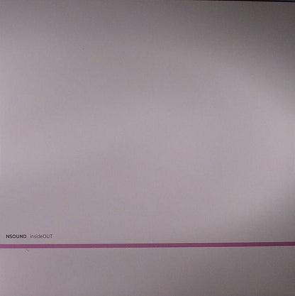 Nsound – insideOUT (12", M_nus, 2013) Front Cover