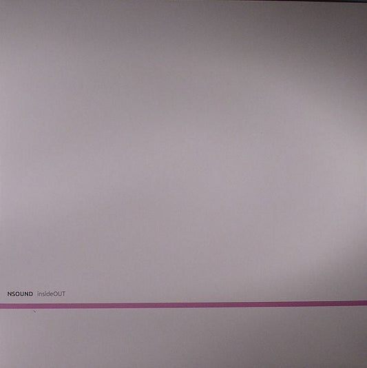 Nsound – insideOUT (12", M_nus, 2013) Front Cover