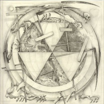 Nuke Watch – Worlds Gone M.A.D. (LP, The Trilogy Tapes, 2024) Front Cover