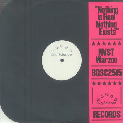 NVST Warzou – Nothing is Real, Nothing Exists (12", Big Science Records, 2025) Front Cover