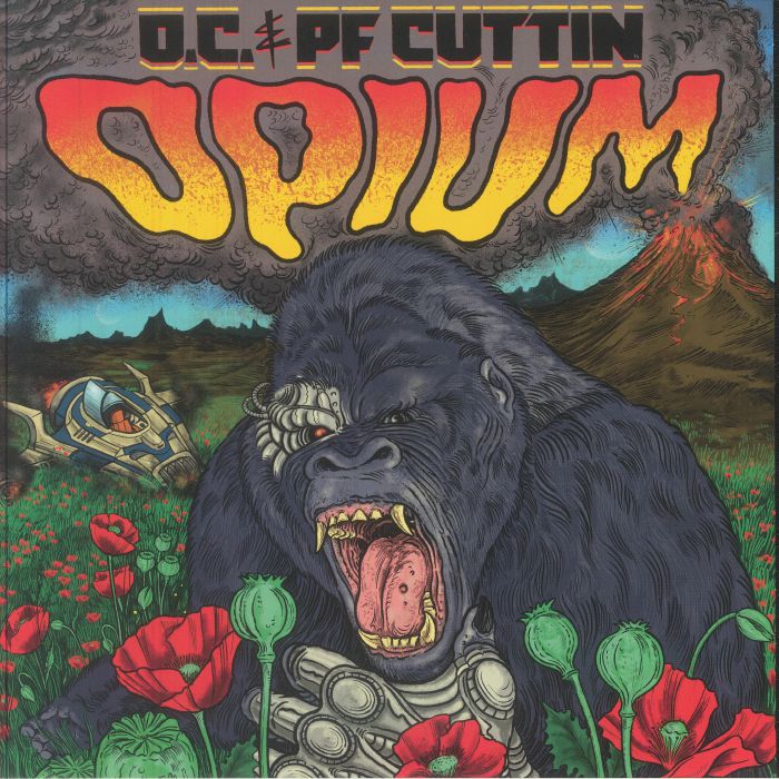 O.C. & PF Cuttin – Opium (LP, RRC Music Co., 2025) Front Cover
