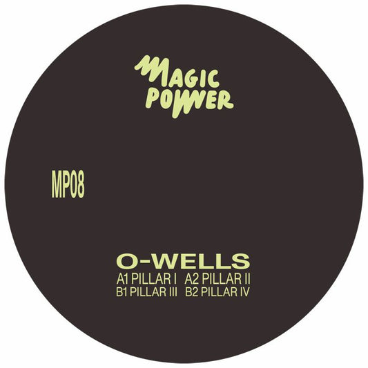 O-Wells – MP08 (12", Magic Power, 2026) Front Cover