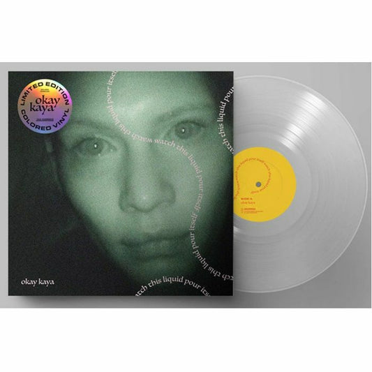 Okay Kaya – Watch This Liquid Pour Itself (LP, Coke Bottle Clear, Jagjaguwar, 2020) Front Cover