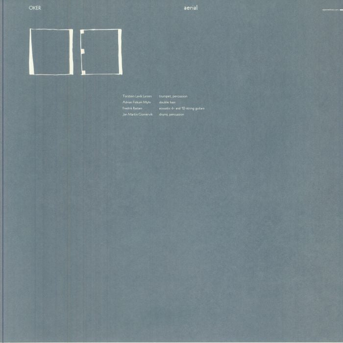 Oker – Aerial (LP, Aspen Edities, 2026) Back Cover