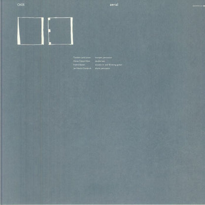 Oker – Aerial (LP, Aspen Edities, 2026) Back Cover
