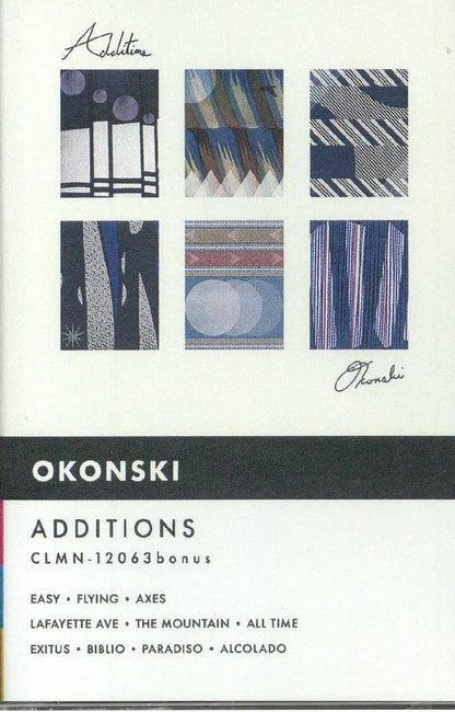 Okonski – Additions (Cassette, Colemine Records, 2026) Front Cover