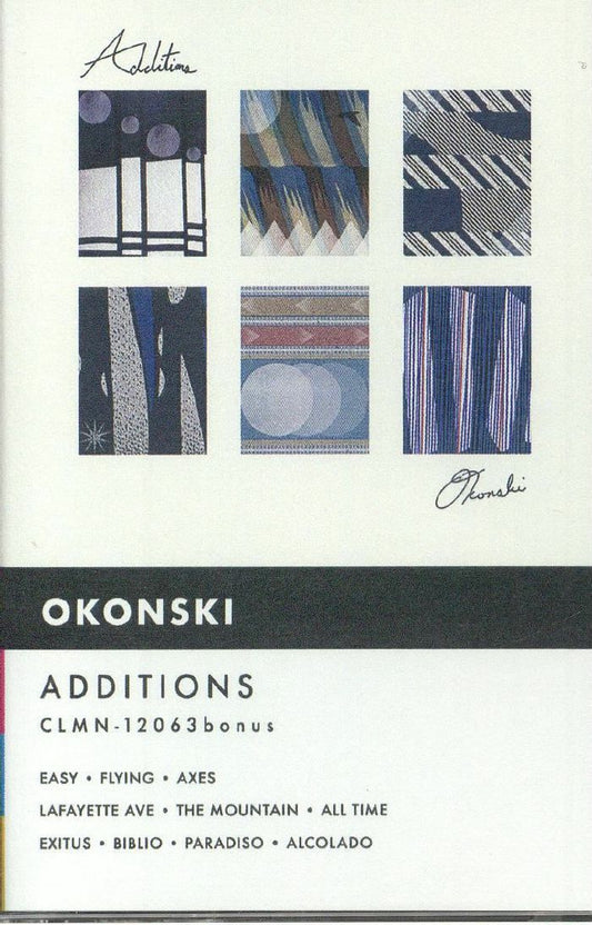 Okonski – Additions (Cassette, Colemine Records, 2026) Front Cover