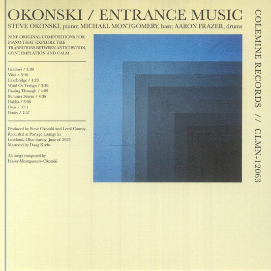 Okonski – Entrance Music (CD, Colemine Records, 2025) Front Cover