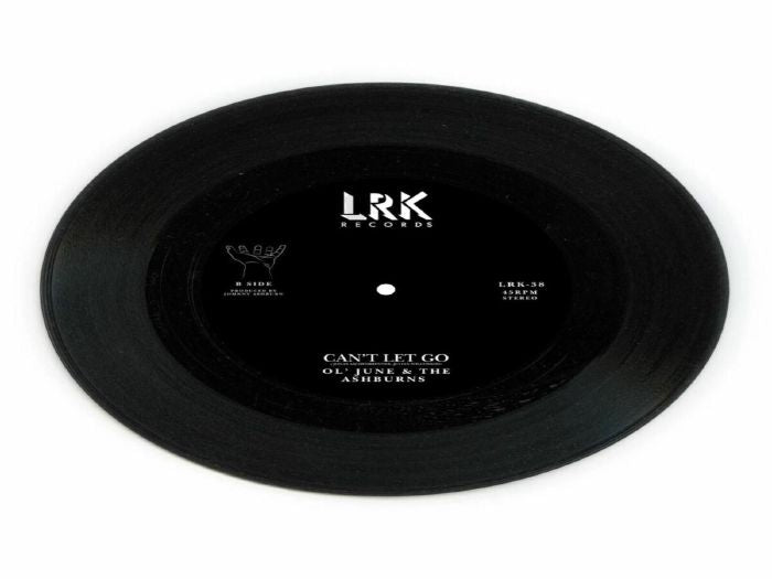 Ol' June & The Ashburns – What's Her Name (7", LRK Records, 2026) Back Cover