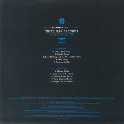 Old Crow Medicine Show – Live At Third Man Records (LP, Third Man Records, 2023) Back Cover