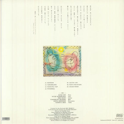 Om – Solar Wind (LP, Studio Mule, 2025) Back Cover