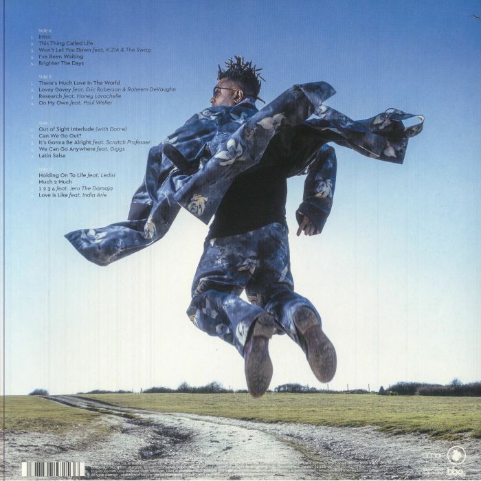 Omar – Brighter The Days (2xLP, BBE, 2025) Back Cover