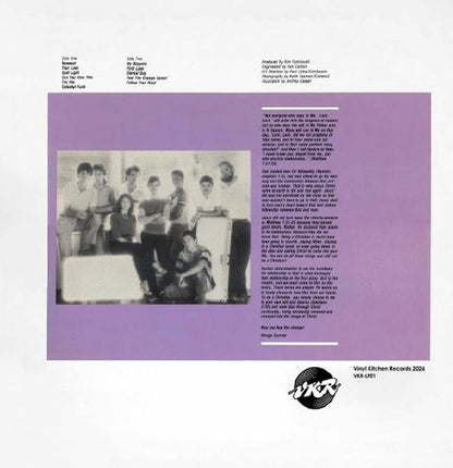Omega Sunrise – Feel The Change (LP, Vinyl kitchen Records, 2026) Back Cover