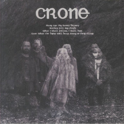 One Leg One Eye – Crone (LP, AD 93, 2026) Front Cover