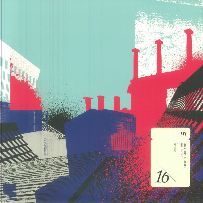 Oovation & Jares – The Shift (12", Iconyc, 2026) Front Cover