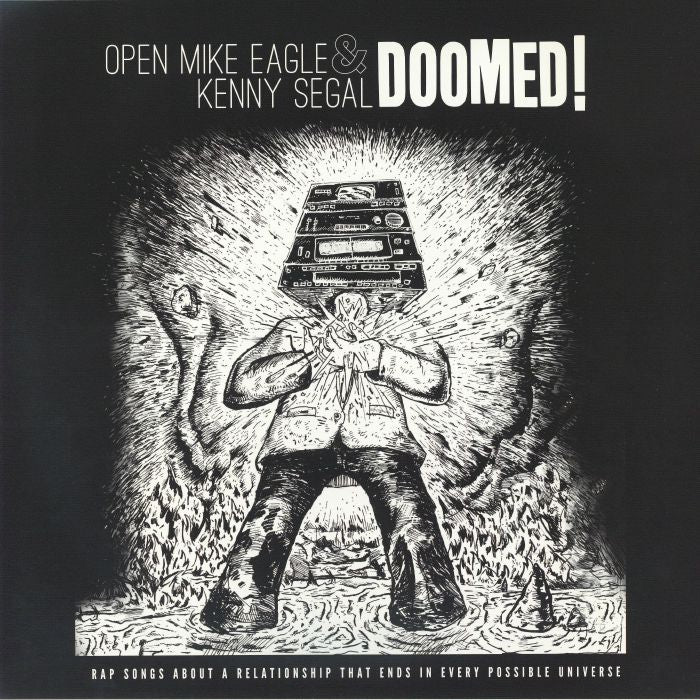 Open Mike Eagle & Kenny Segal – DOOMED! (LP, Backwoodz Studioz, 2026) Front Cover