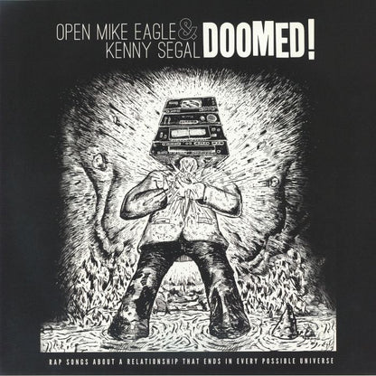 Open Mike Eagle & Kenny Segal – DOOMED! (LP, Backwoodz Studioz, 2026) Front Cover