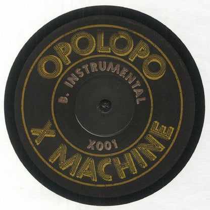 Opolopo – X Machine (12", Not On Label, 2022) Back Cover