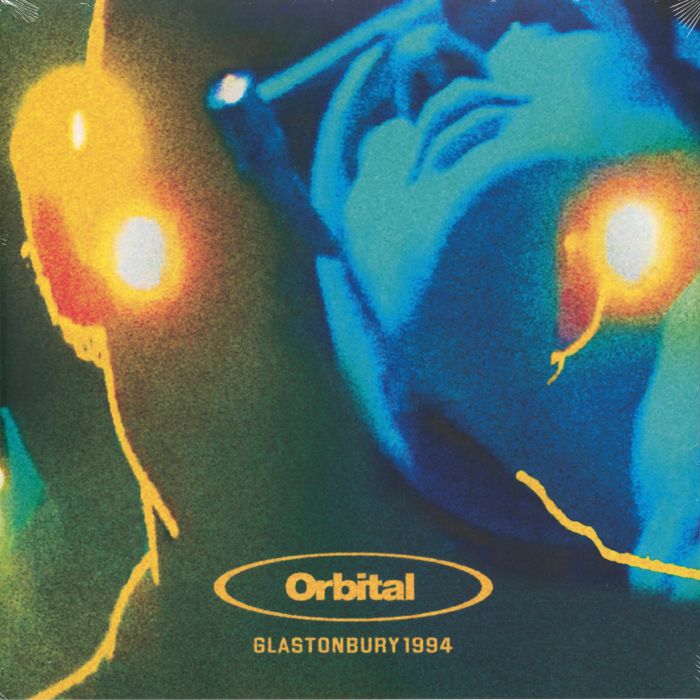 Orbital – Glastonbury 1994 (remastered) (2xLP, limited gatefold transparent yellow & blue, London, 2026) Front Cover
