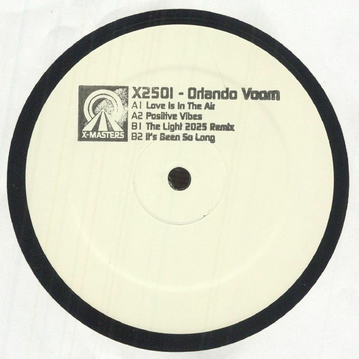 Orlando Voorn – OV Trax (12", Handstamped, X-Masters, 2026) Front Cover