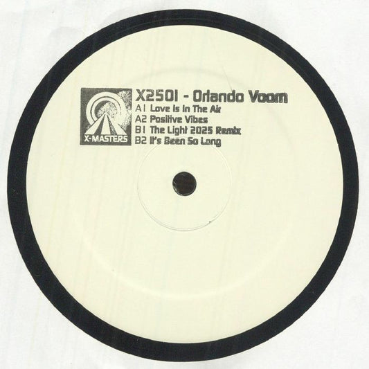 Orlando Voorn – OV Trax (12", Handstamped, X-Masters, 2026) Front Cover
