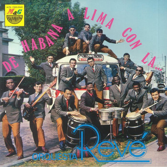Orquesta Revé – De Habana A Lima Con La Orquesta Revé (LP, Vampi Soul, 2022) Front Cover