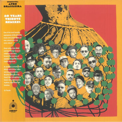 Orquestra Afro Brasileira – 80 Years Tribute Remixes (LP, Amor In Sound, 2025) Front Cover