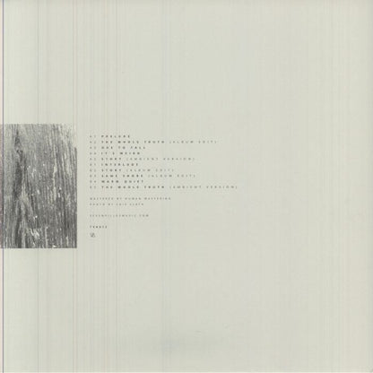 Pablo Bolivar , Alexandra Savvidi – Other Stories (LP, Seven Villas, 2025) Back Cover