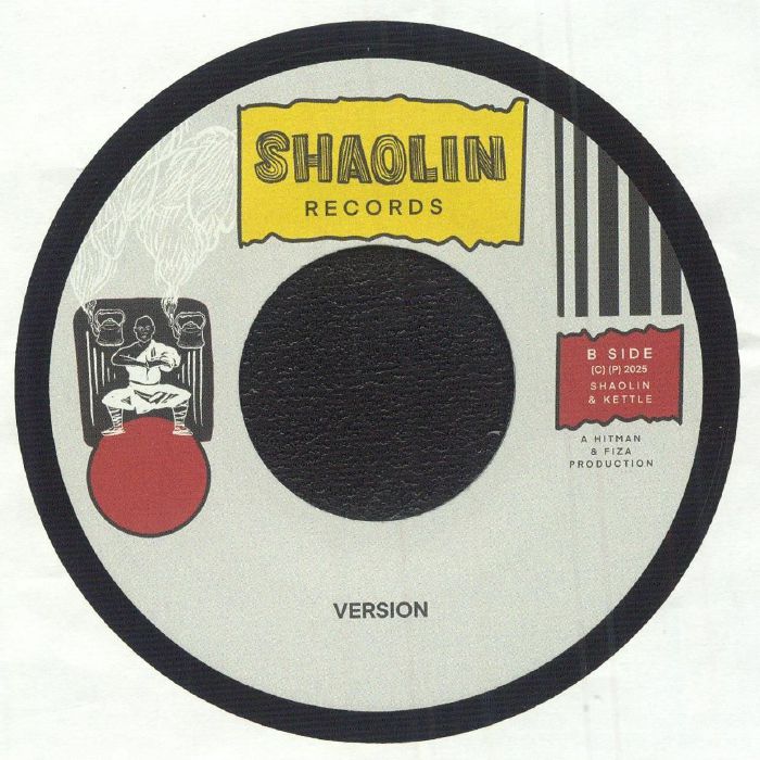 Pad Anthony – Rebel (7", Shaolin Records, 2025) Back Cover