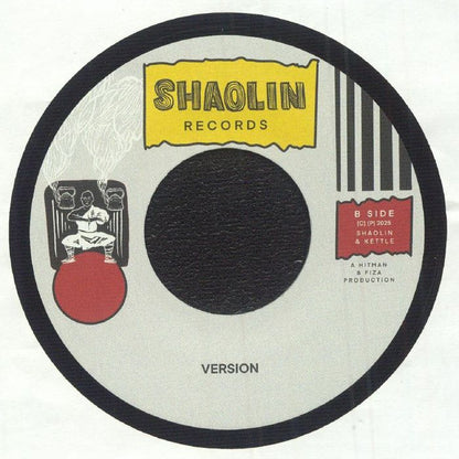 Pad Anthony – Rebel (7", Shaolin Records, 2025) Back Cover