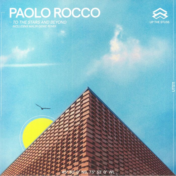 Paolo Rocco – To The Stars And Beyond (12", Yellow, Up The Stuss, 2022) Front Cover