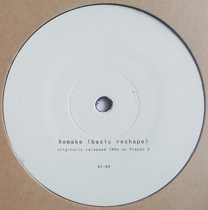 Paperclip People – Basic Reshape (12", Basic Channel, 2004) Back Cover