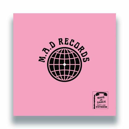 Pascal Moscheni – Make A Romance (12", M.A.D, 2026) Back Cover