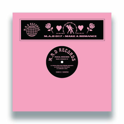 Pascal Moscheni – Make A Romance (12", M.A.D, 2026) Front Cover