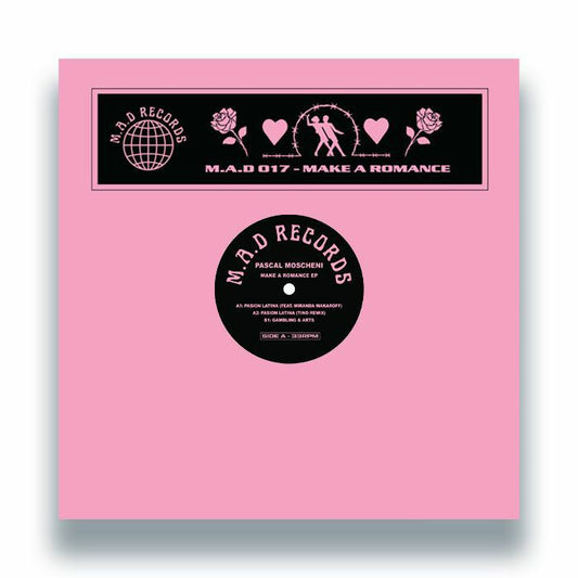 Pascal Moscheni – Make A Romance (12", M.A.D, 2026) Front Cover