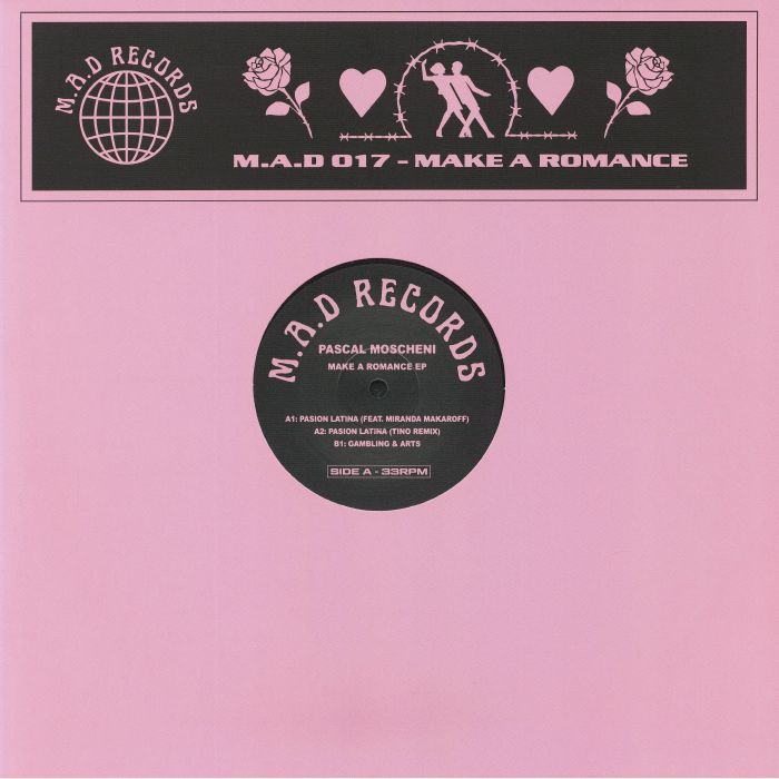 Pascal Moscheni – Make A Romance EP (12", M.A.D Records, 2026) Front Cover