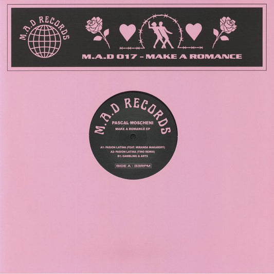 Pascal Moscheni – Make A Romance EP (12", M.A.D Records, 2026) Front Cover