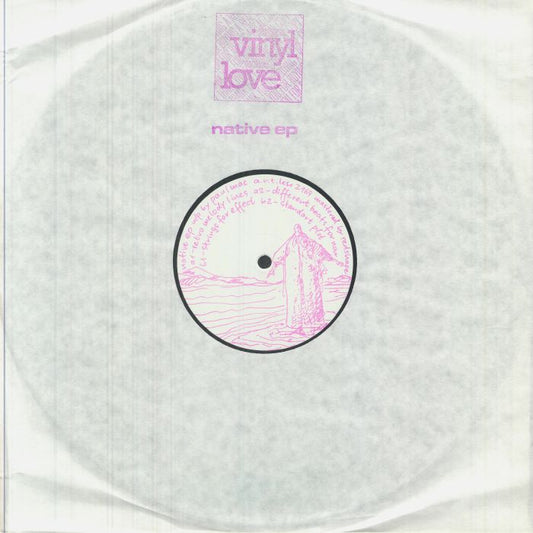 Paul Mac – Native EP (12", a.r.t.less, 2025) front cover