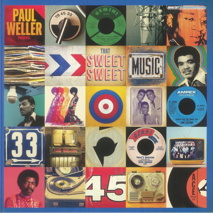 Paul Weller – That Sweet Sweet Music (2xLP, Orange/White Yolk, Ace, 2025) Front Cover