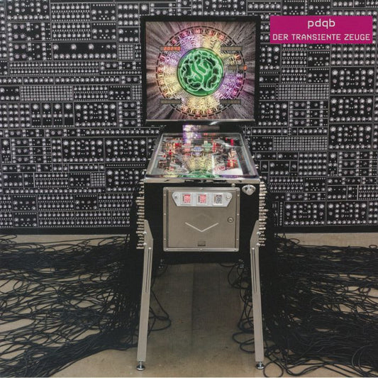 pdqb – Der Transiente Zeuge (2x12", Silver, Synaptic Cliffs, 2026) Front Cover