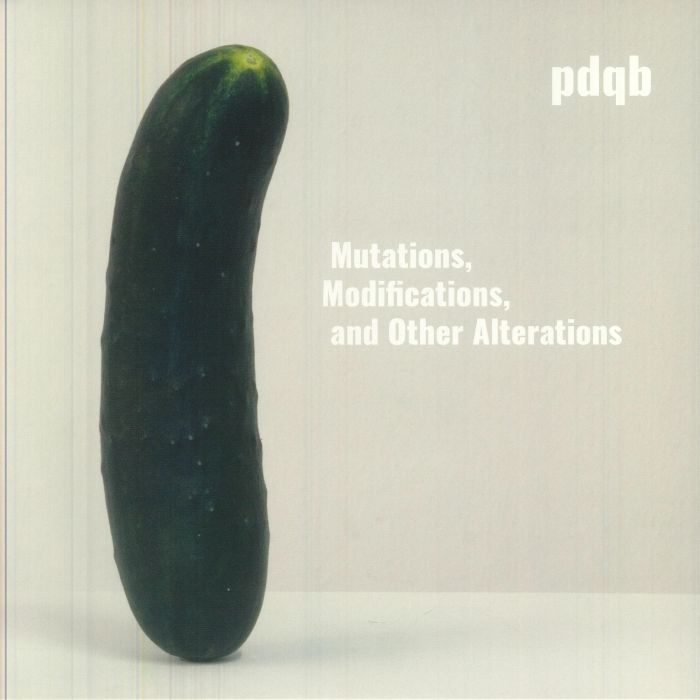 pdqb – Mutations, Modifications, And Other Alterations (2x12", White, Synaptic Cliffs, 2026) Front Cover